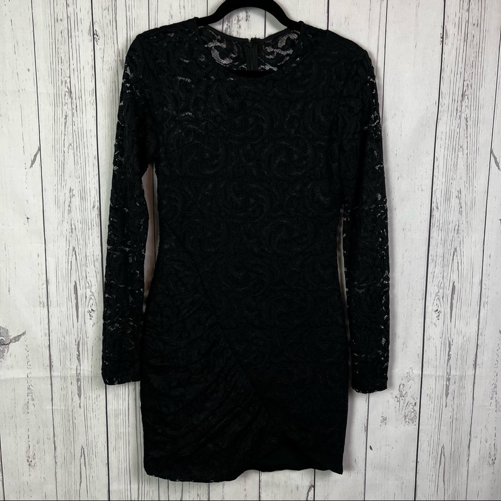 Parker | black lace dress